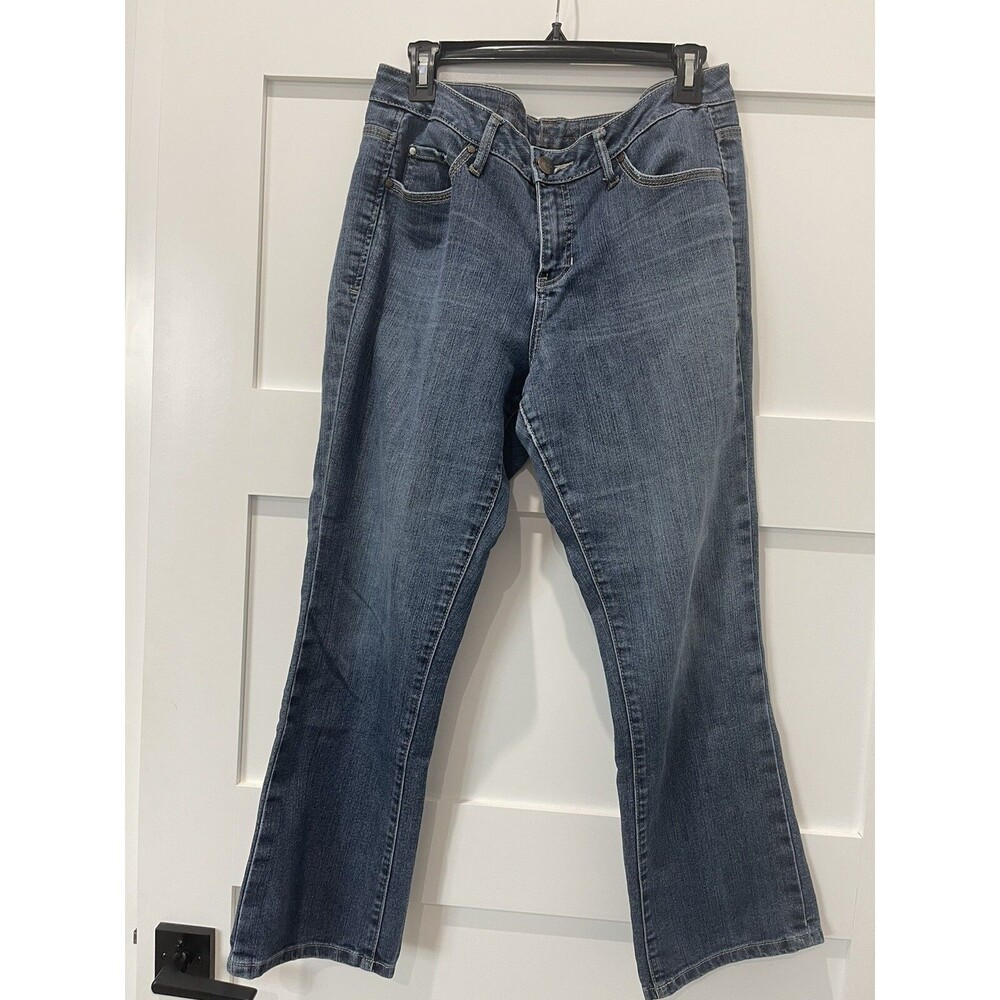 JAG Jeans Womens Denim 5 Pocket Mid Rise   Medium Wash Size 10